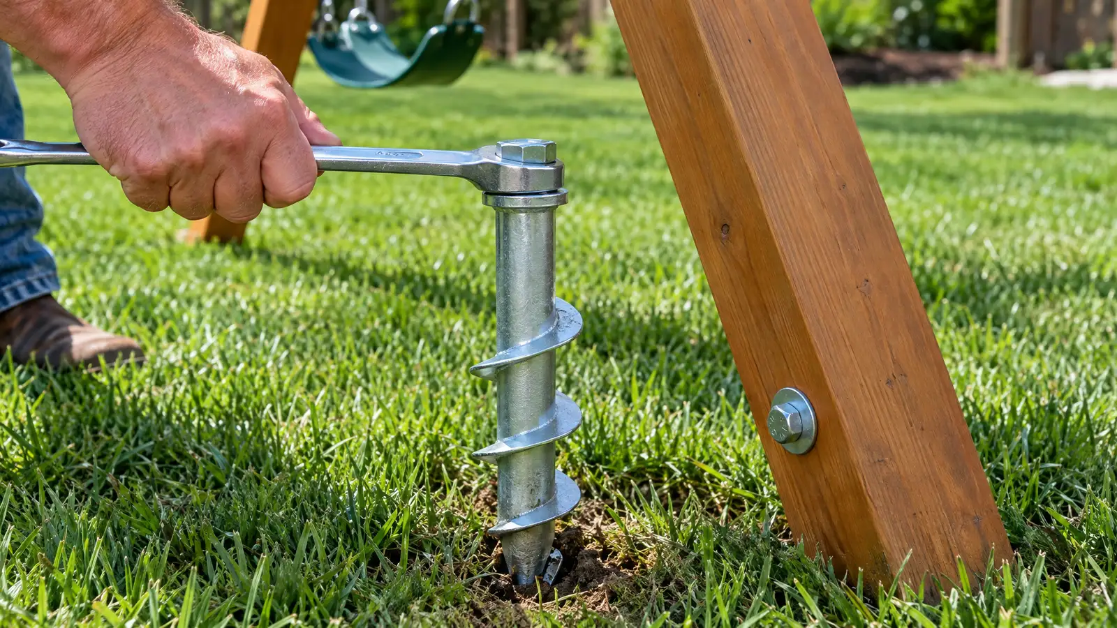 Anchoring a Swing Set: Why, When and How