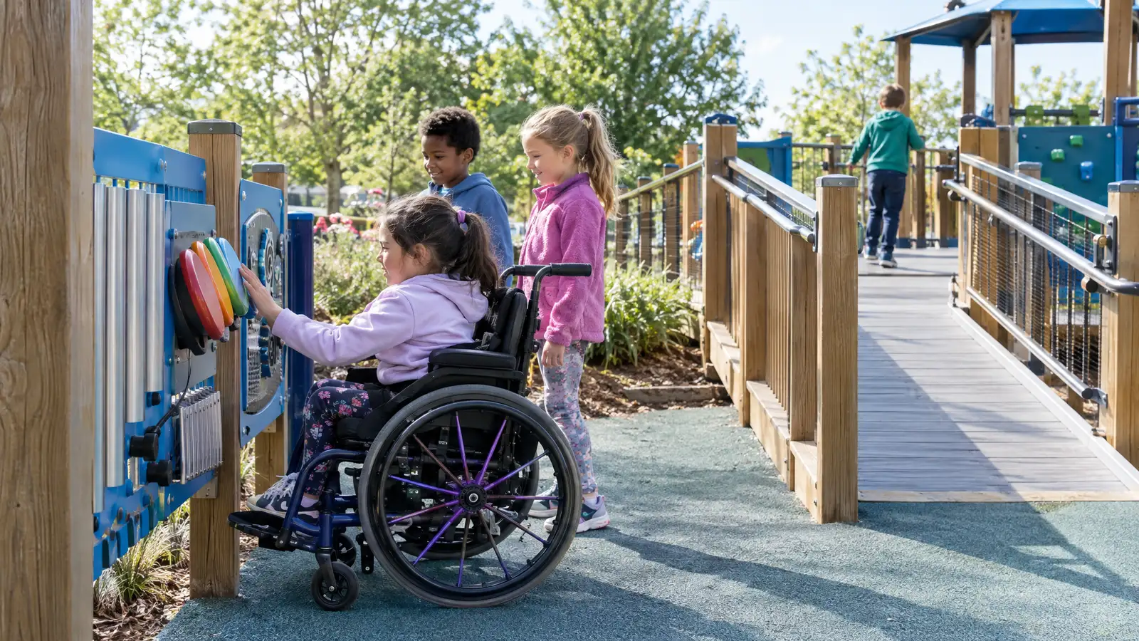 Inclusive Playground Basics: Beyond the Ramp