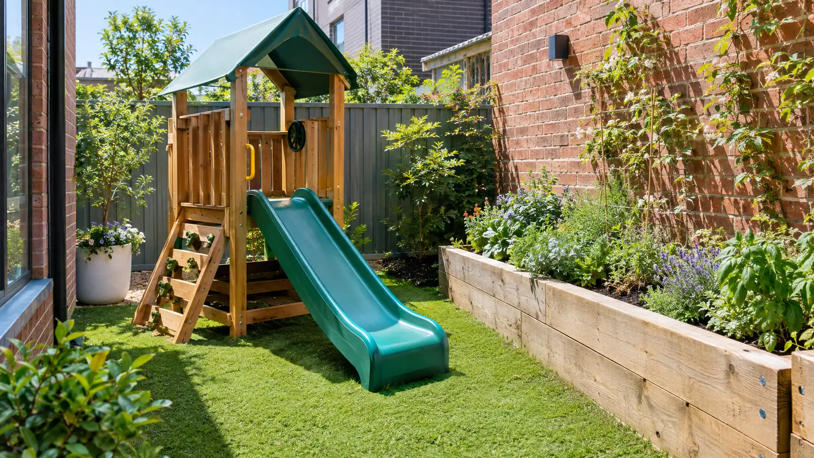 Small Yard Playground Ideas