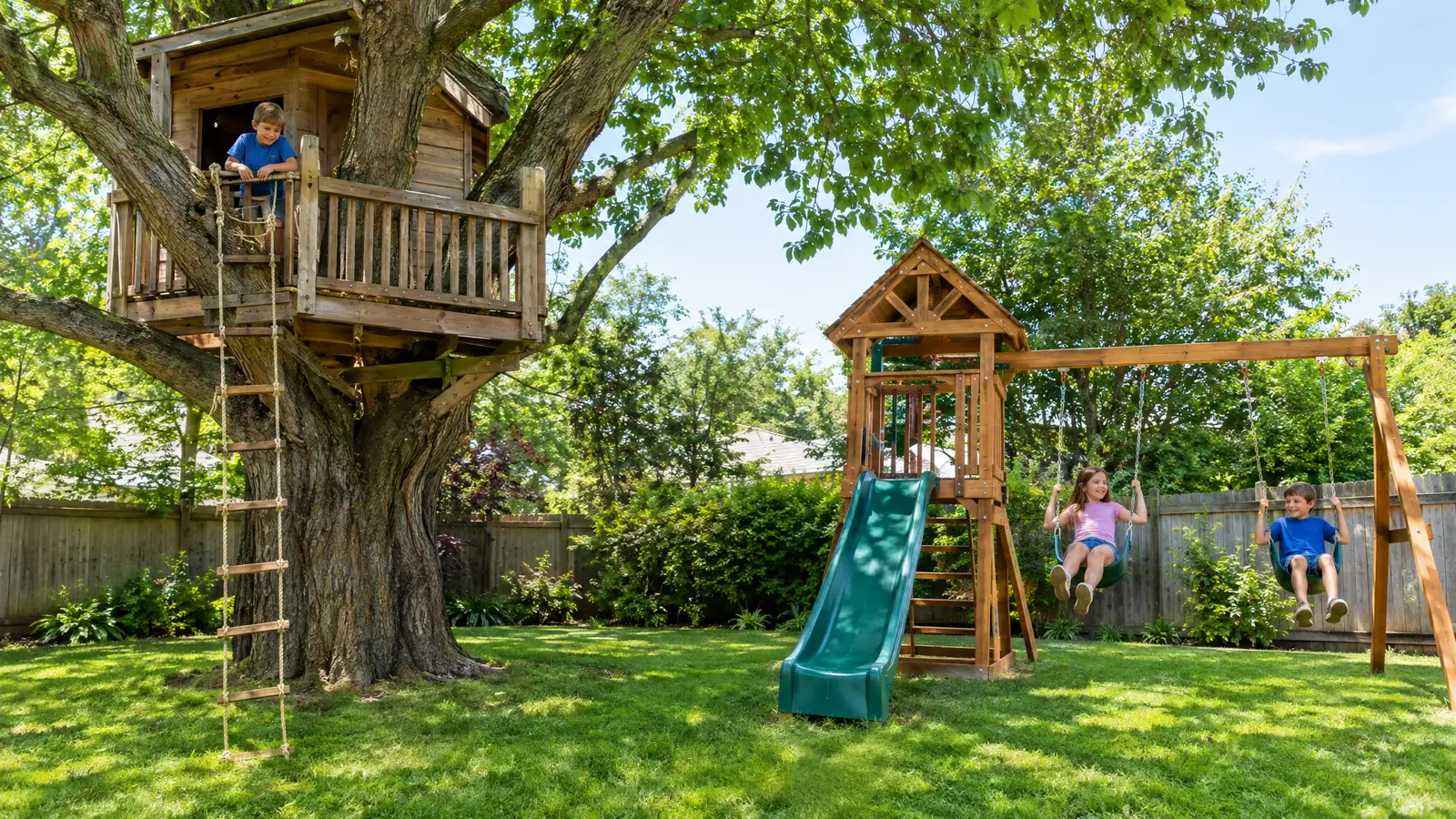 Treehouse vs Swing Set: Which Is Better for Your Yard?
