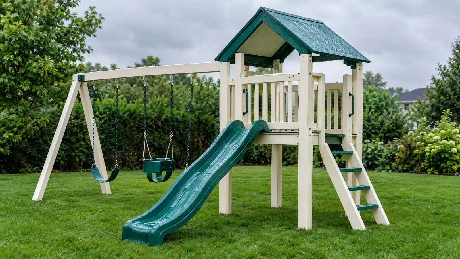Vinyl Swing Sets: Pros and Cons