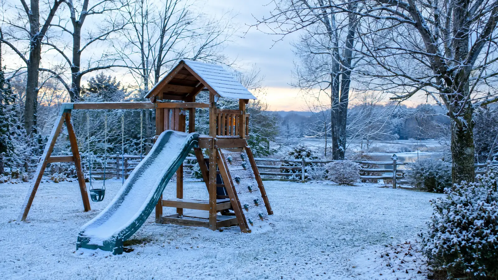 Winterizing Your Swing Set
