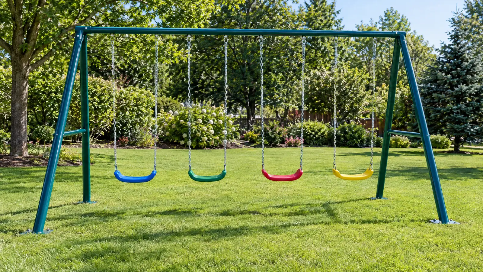 Metal and Steel Swing Sets