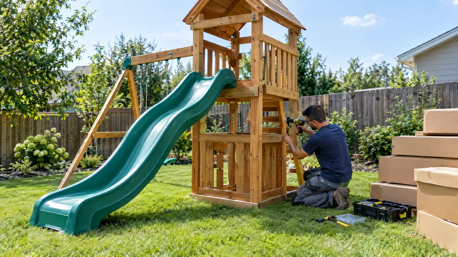 Playset Assembly Service