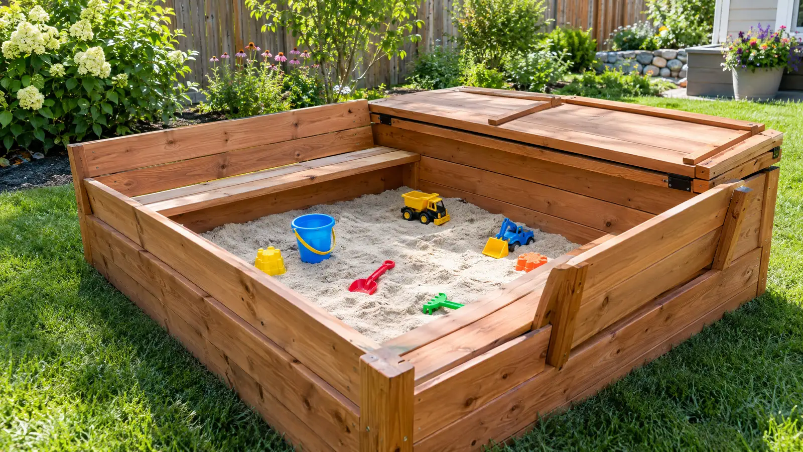 Sandboxes and Sand Play Areas