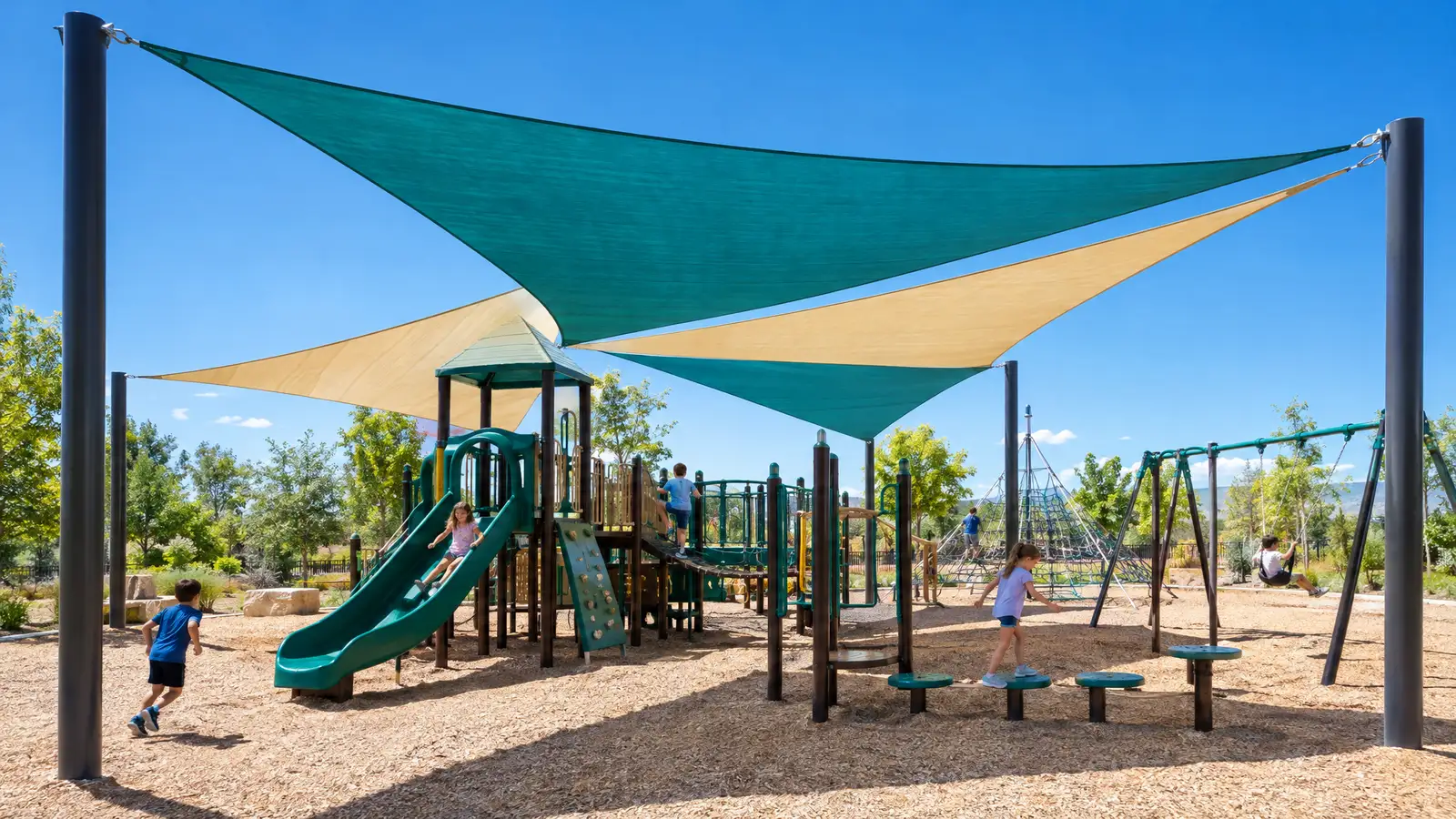 Shade Sails and Playground Shade Structures