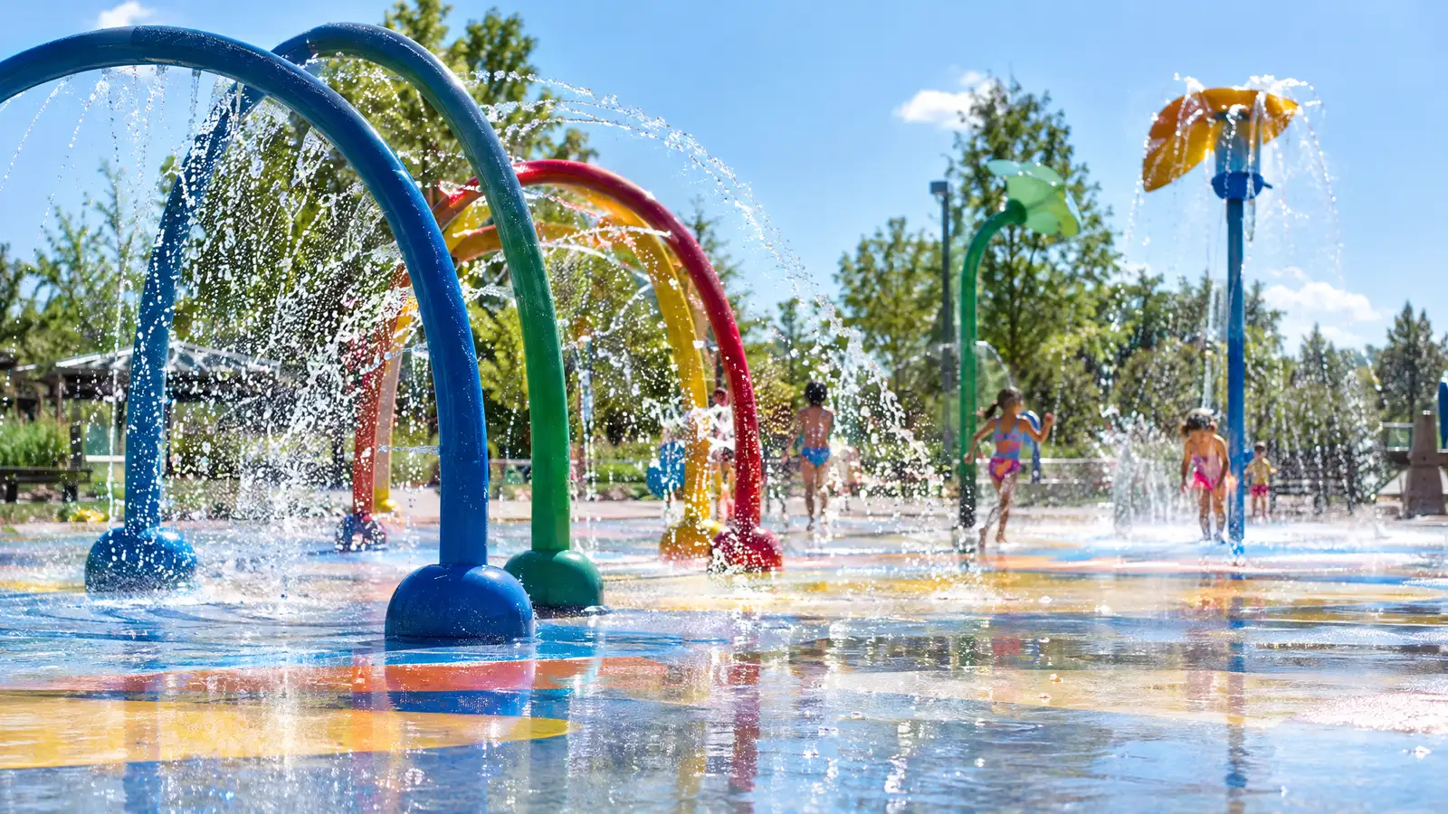 Splash Pads and Water Play Areas