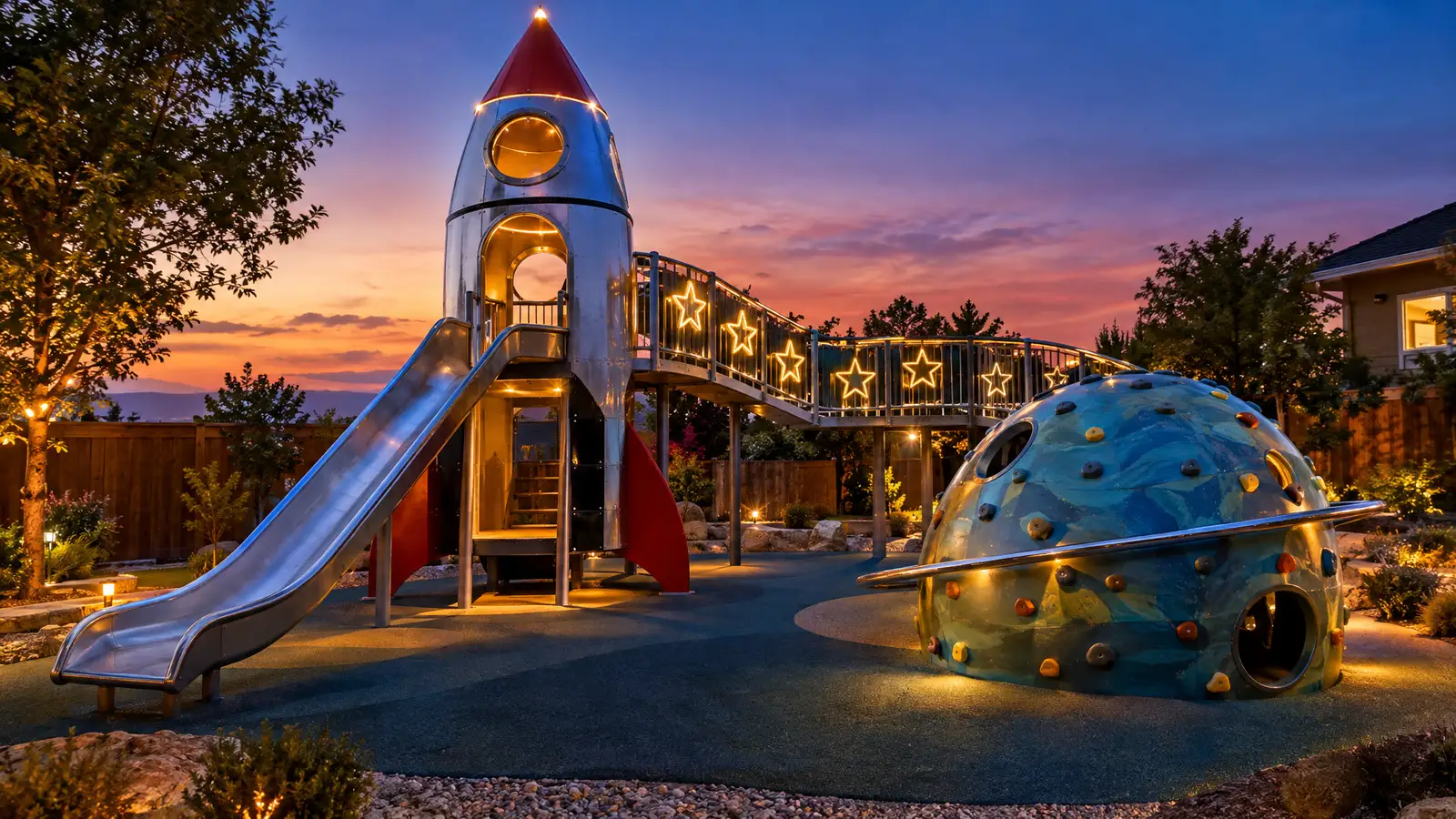 Themed Playsets: Castles, Pirate Ships and Rocket Ships