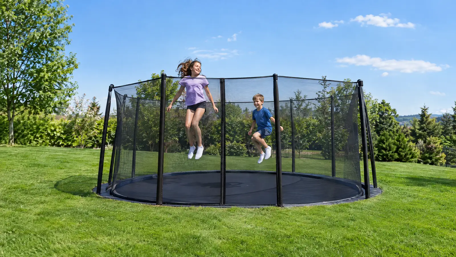 Trampoline Installation and Safety Enclosures